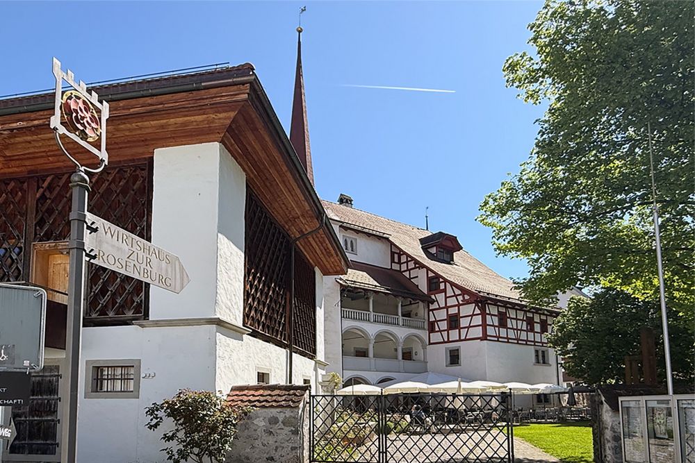 Höfli / Rosenburg, Ansicht Innenhof