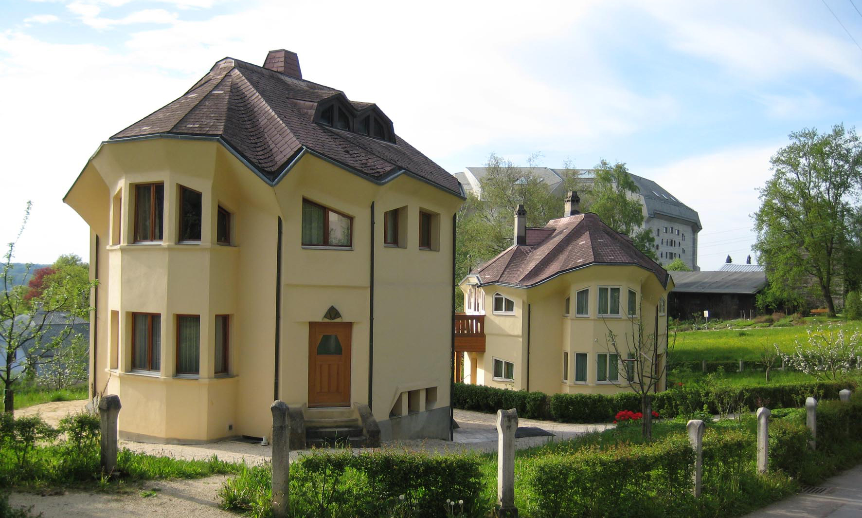 Dornach, Eurythmiehaus I und II in der «Anthroposophen-Kolonie».