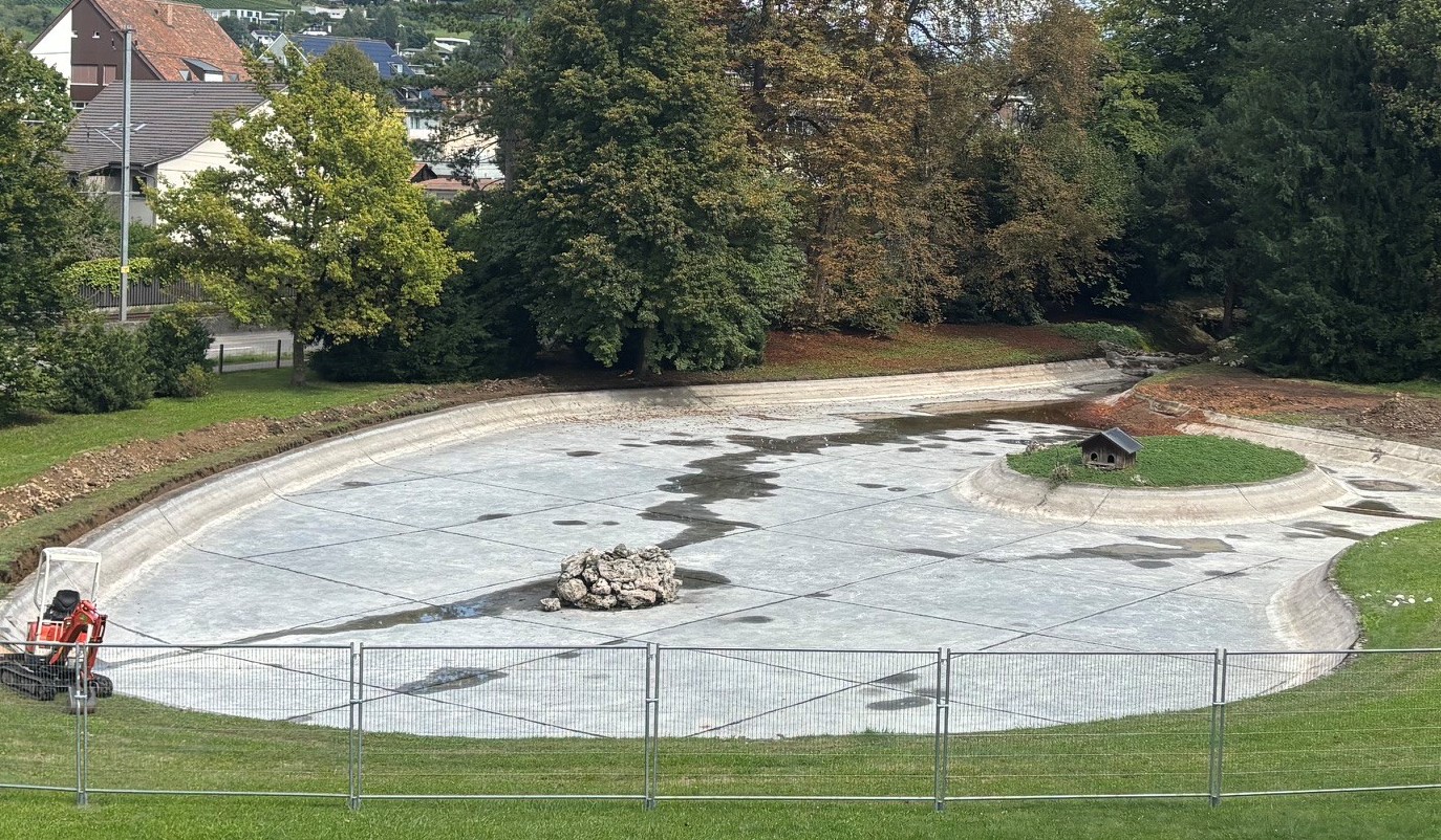 Weihersanierung Ebenrainpark