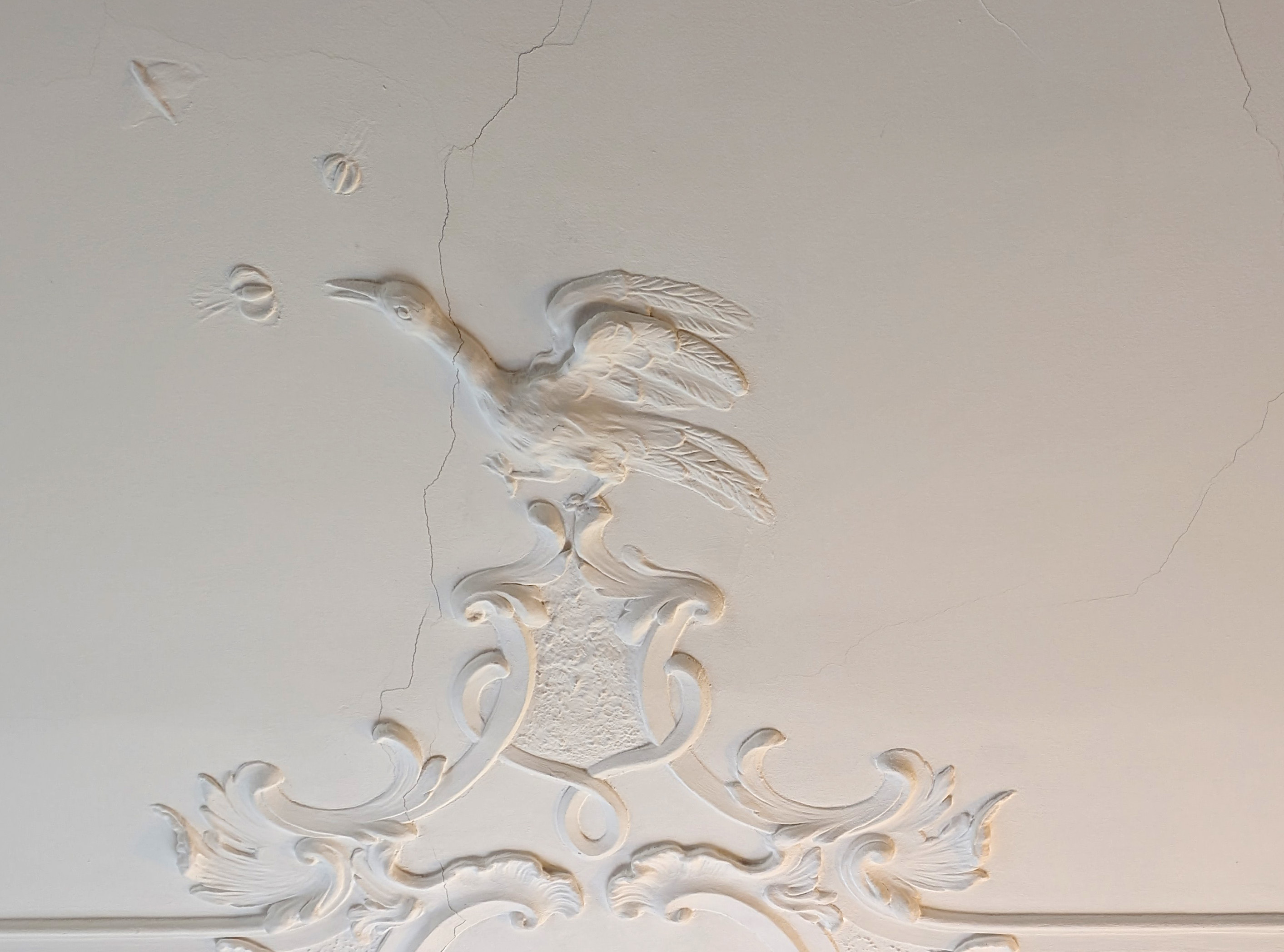 Stuckdetail im Stadthaus Brugg.