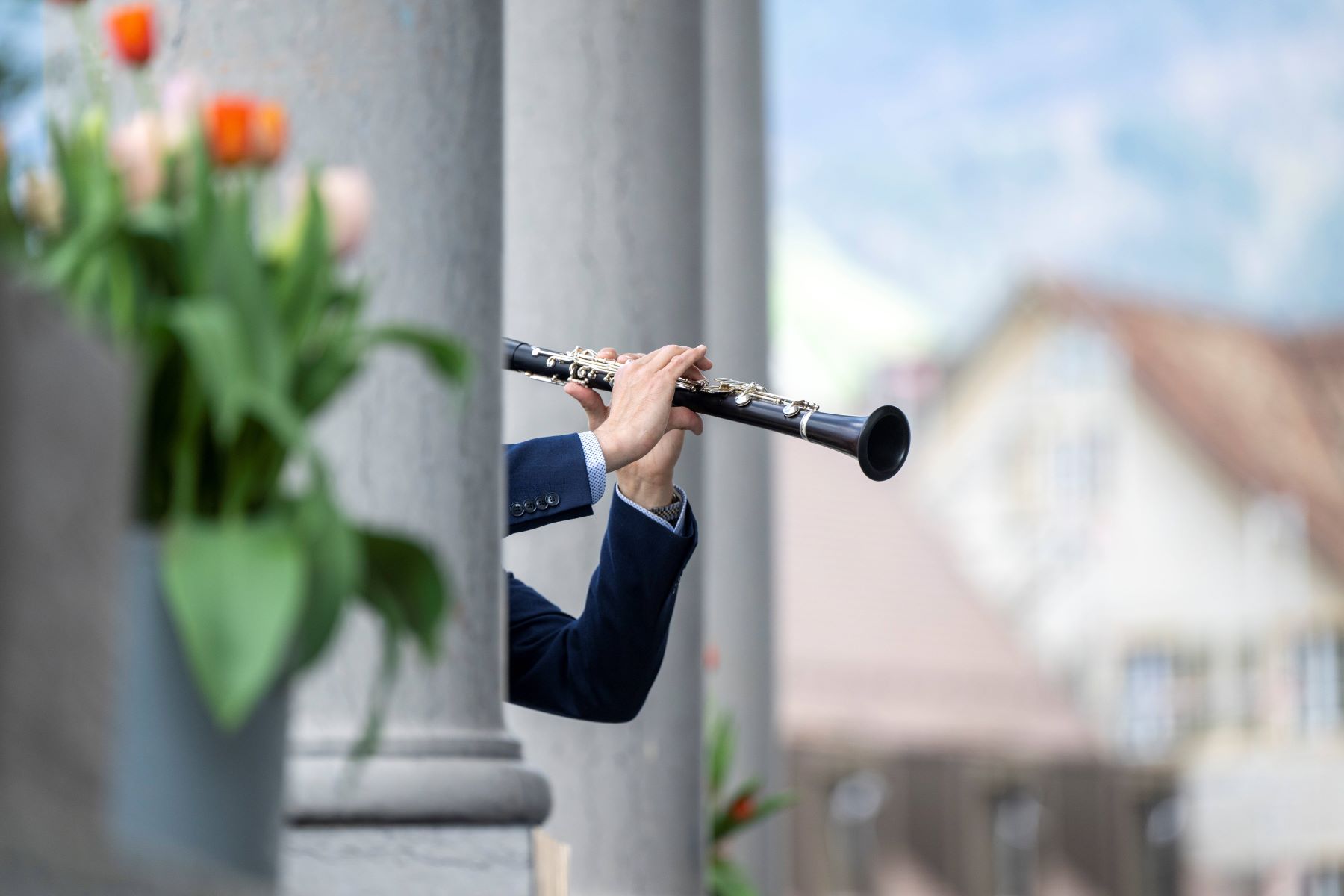 Stephan Britt und seine Klarinette