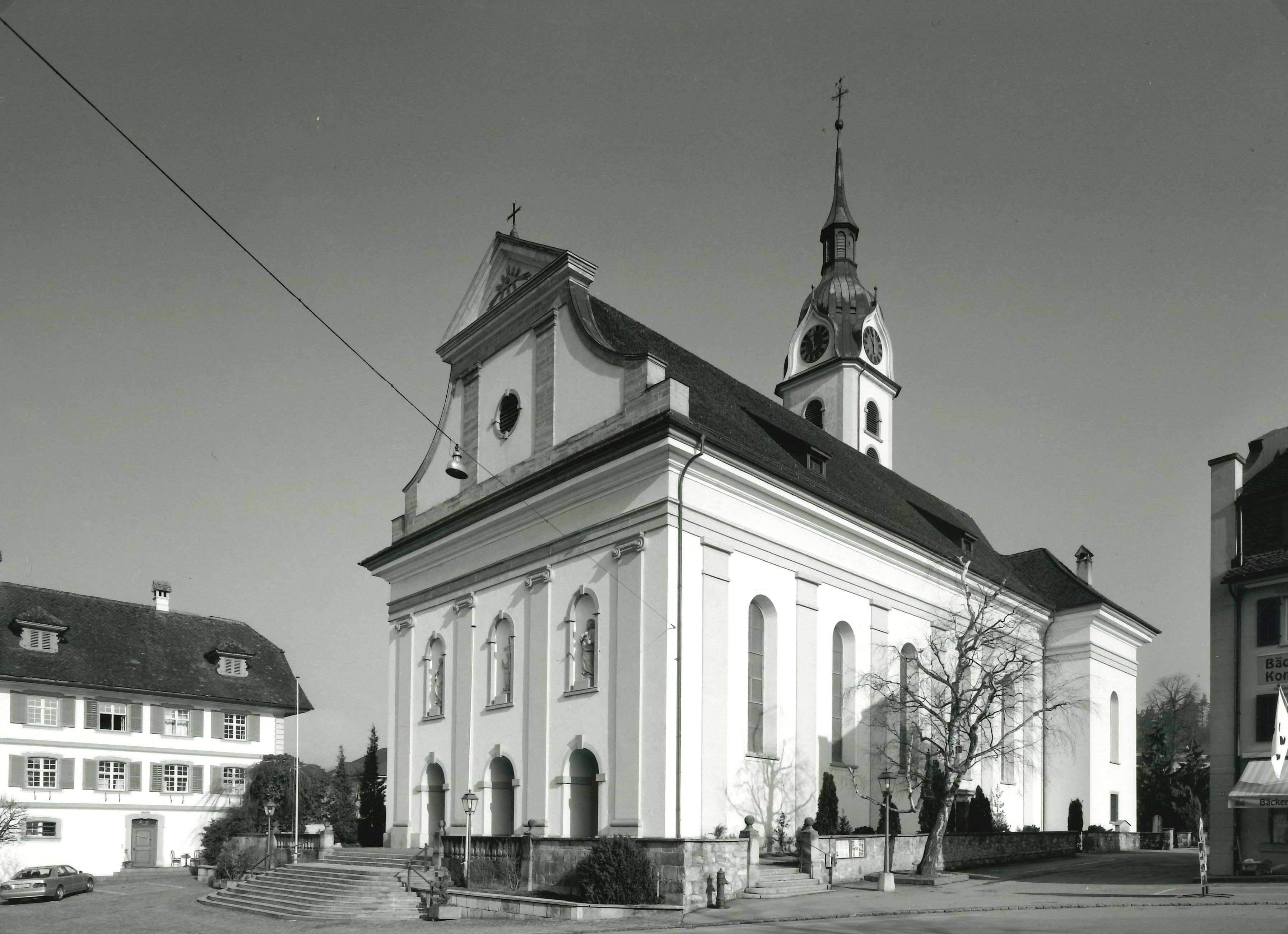 Die Pfarrkirche von Sempach