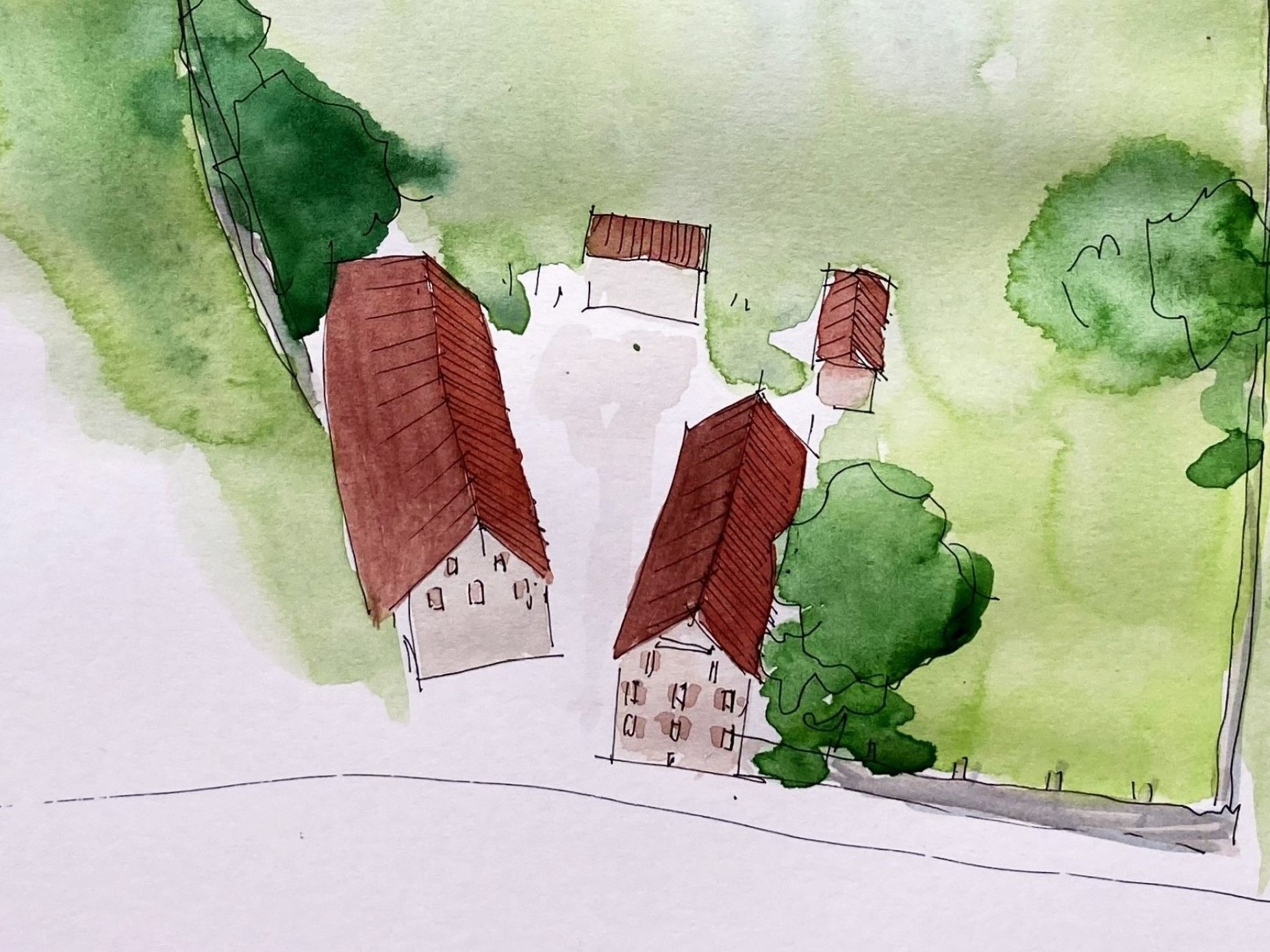 Baukultur, Klima, Biodiversität – wie lassen sich diese zeitrelevanten Themen so vernetzen, dass ein neuer Stadtbaustein mit hoher Lebensqualität zum Wohle der Allgemeinheit entsteht? Diese Frage steht hinter dem Entwurf einer Modellsiedlung, die der Bündner Heimatschutz für den ‘Ruggenbrecher’ in Churs Norden initiiert hat.