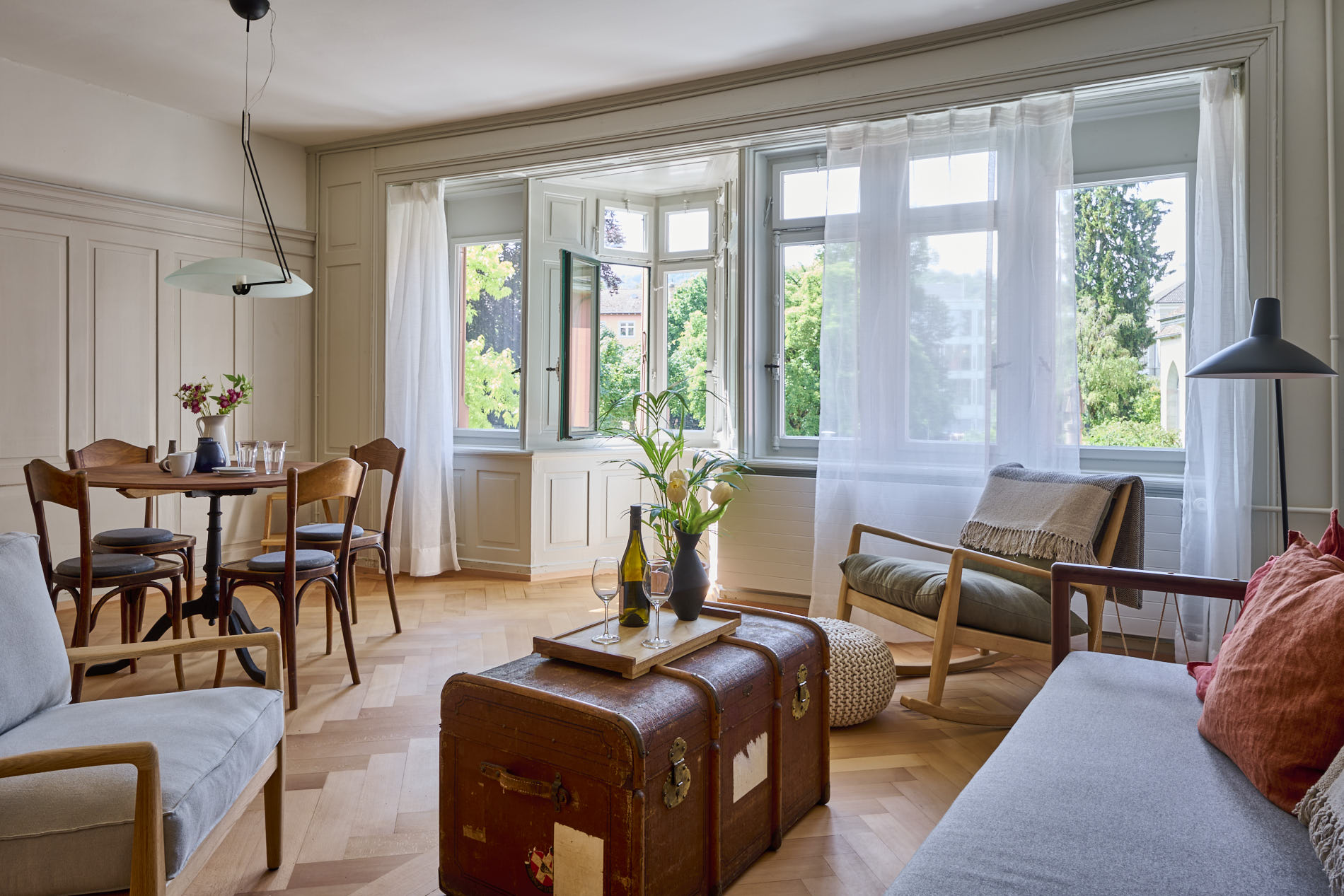 Ferienwohnung im Haus Zum Hinteren Dornhahn in Schaffhausen