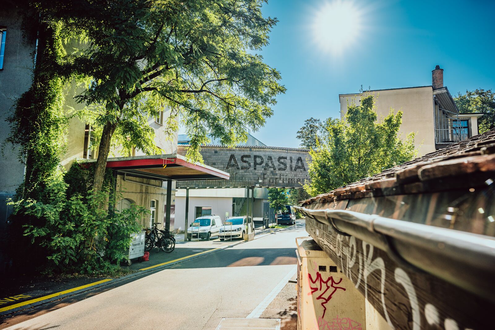 Stadtraum Industrie Aspasia Parfümerie