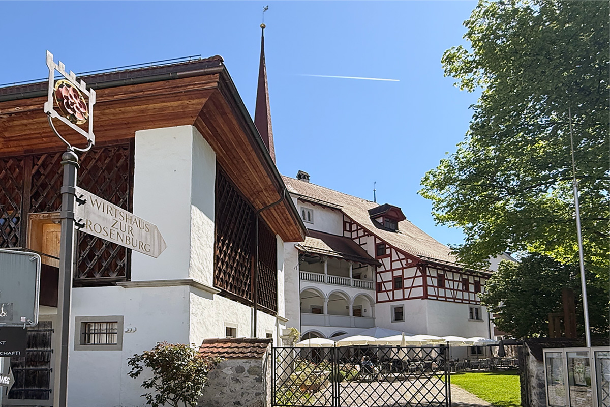 Höfli / Rosenburg, Ansicht Innenhof