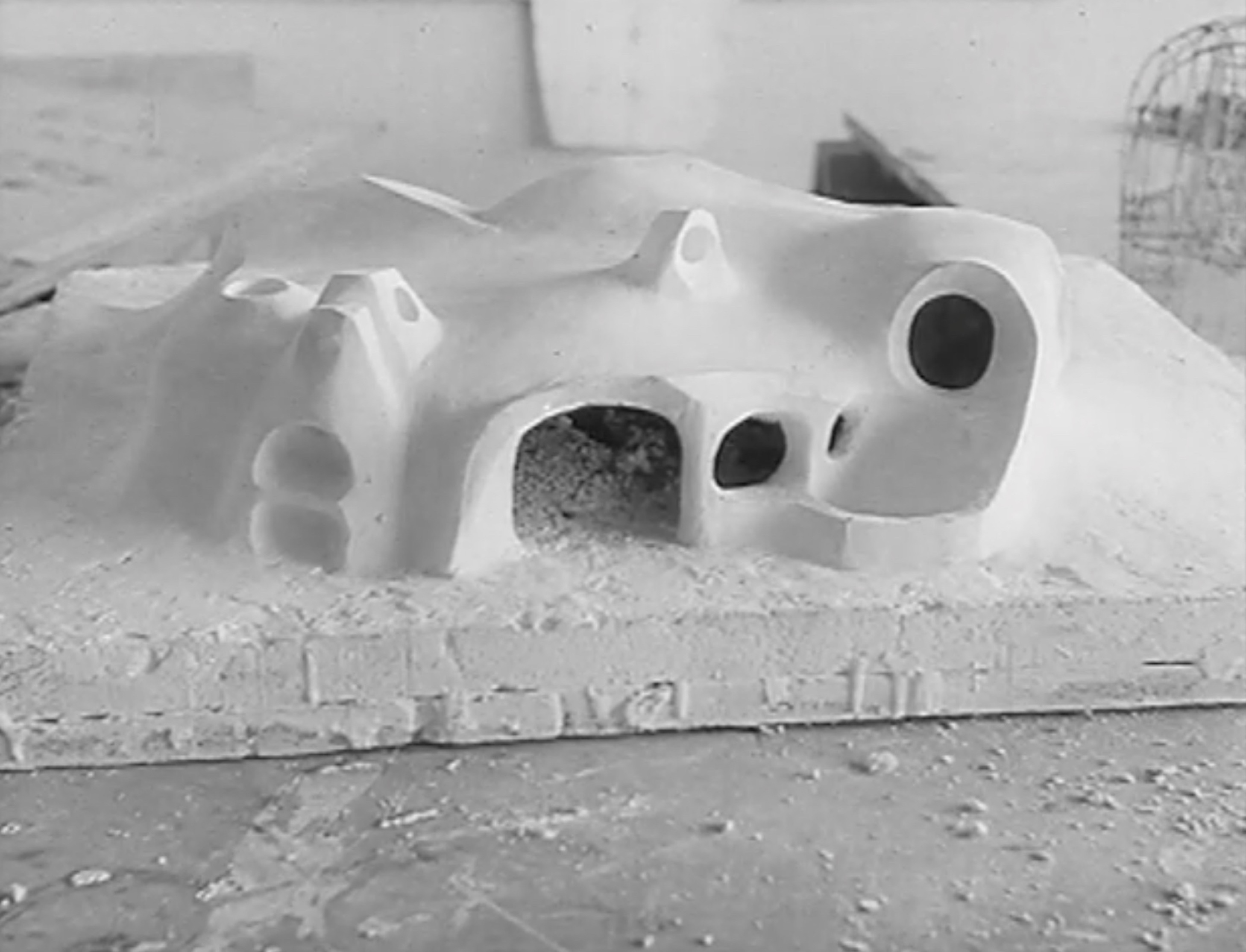 Maquette de l'architecte Daniel Grataloup