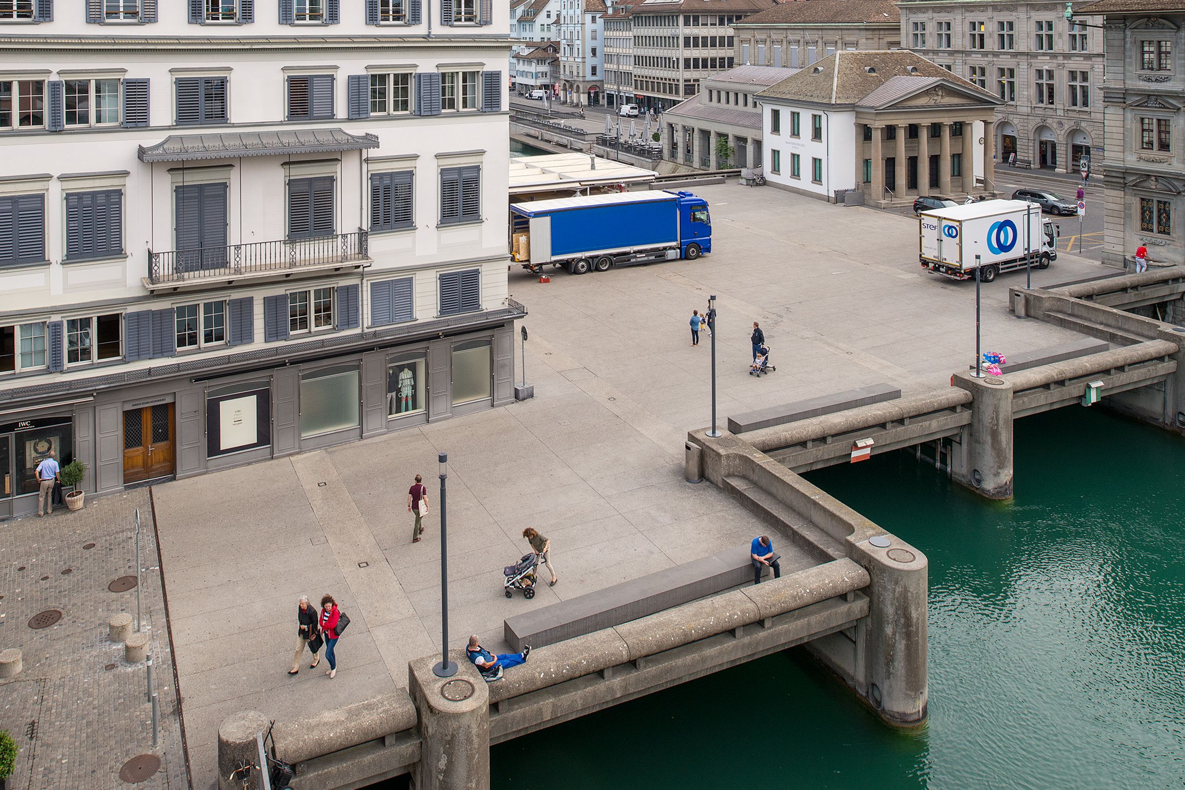 Rathausbrücke, Zürich