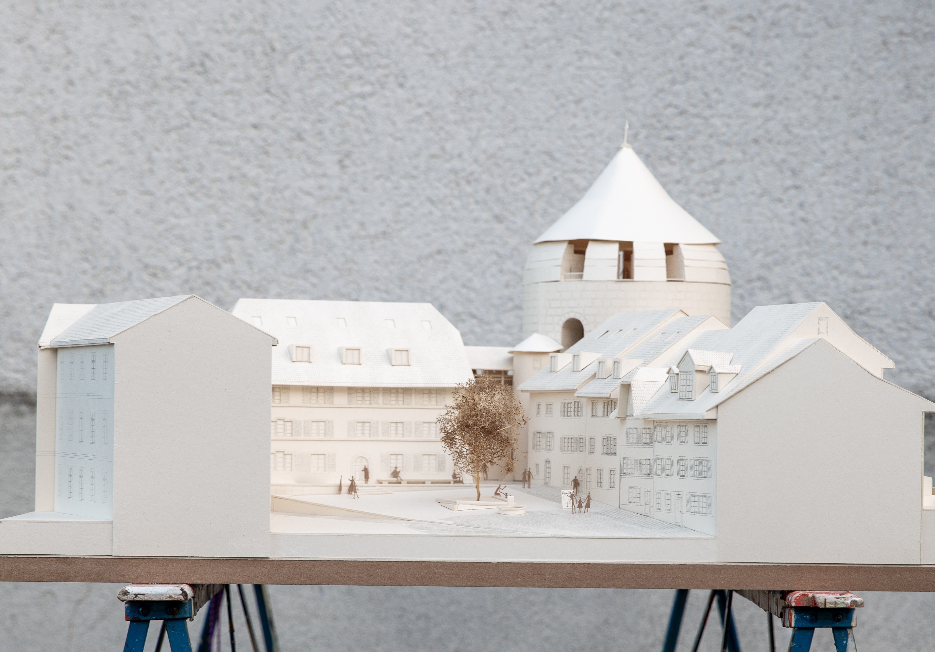 Solothurn, Architekturmodell Riedholzplatz 2024