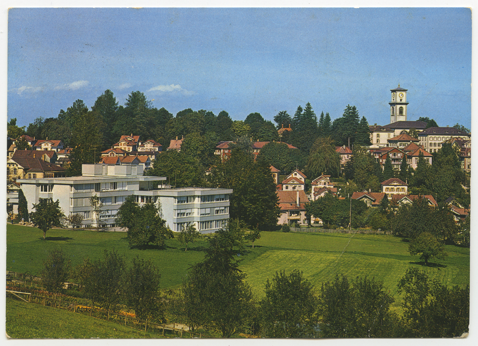 Das 1967 eröffnete Spital Heiden, Aufnahme von ca. 1972