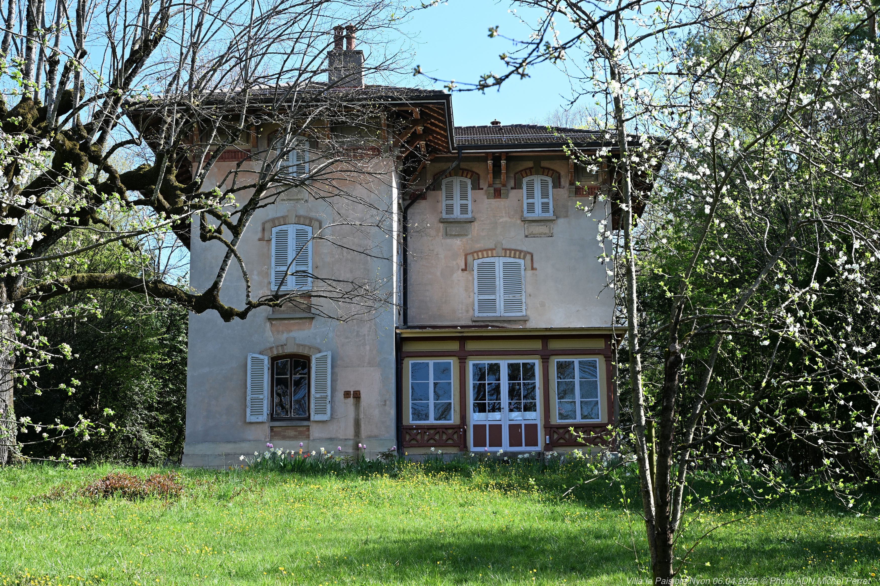 Villa_la_Paisible_Nyon_06_04_2025_ La villa « La Paisible » en chantier