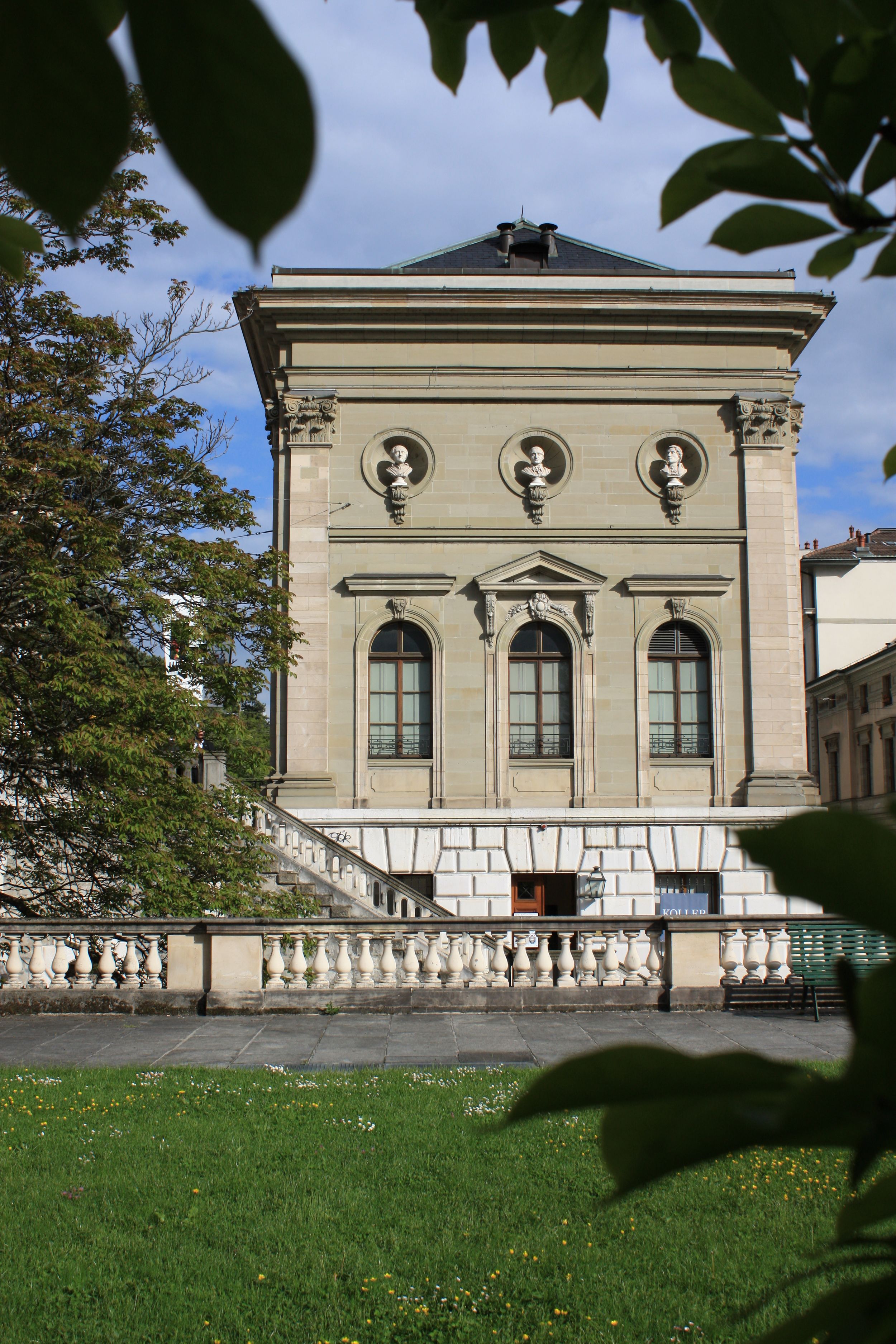 Façade nord-ouest du Palais de l'Athénée