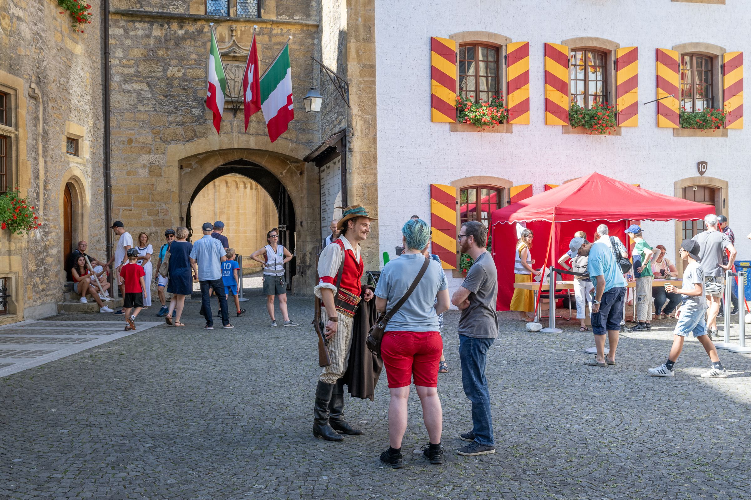 Schloss Neuenburg, am 10. September 2023