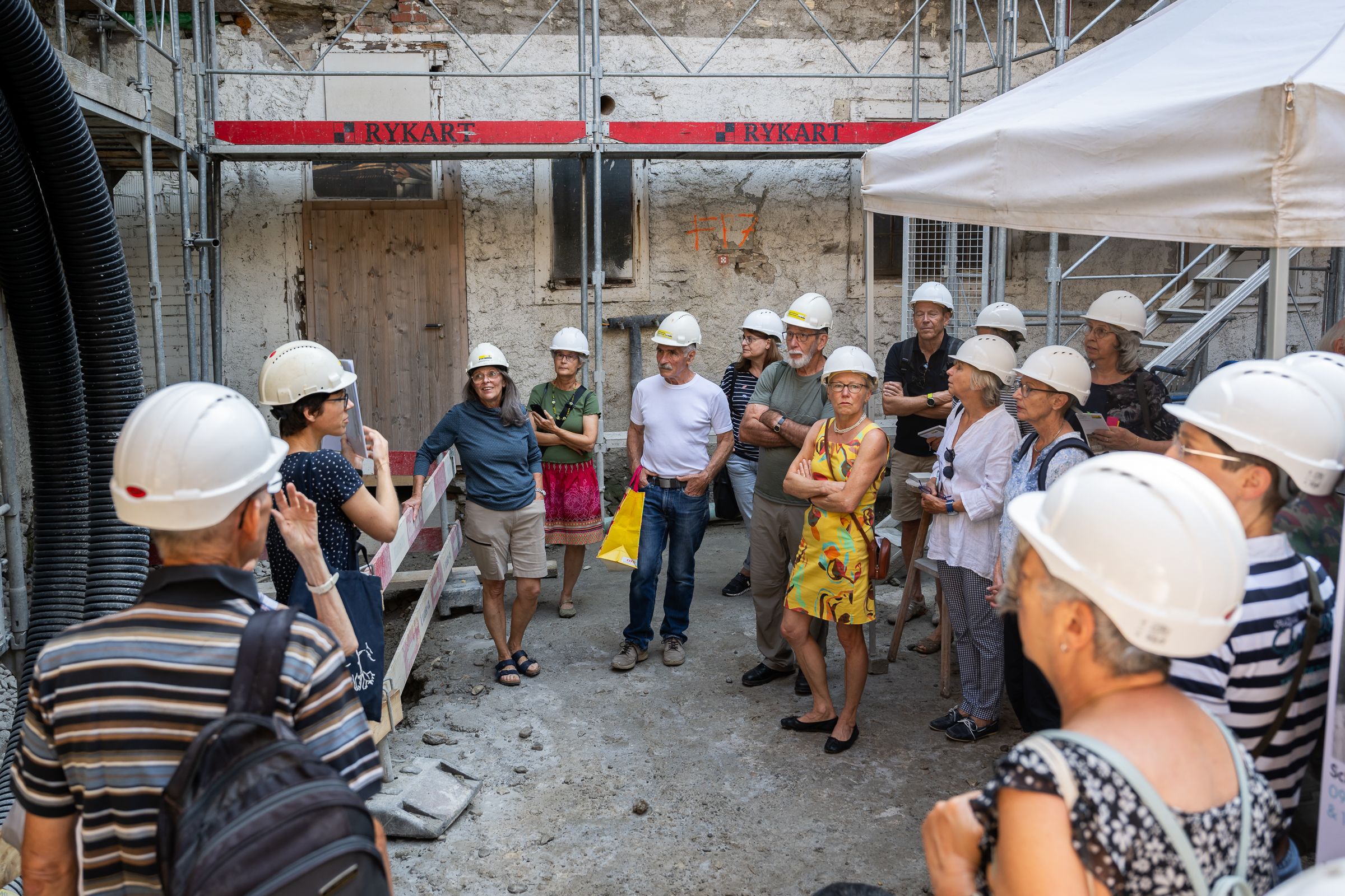 Historisches Stadthausgeviert, Schaffhausen, am 9. September 2023