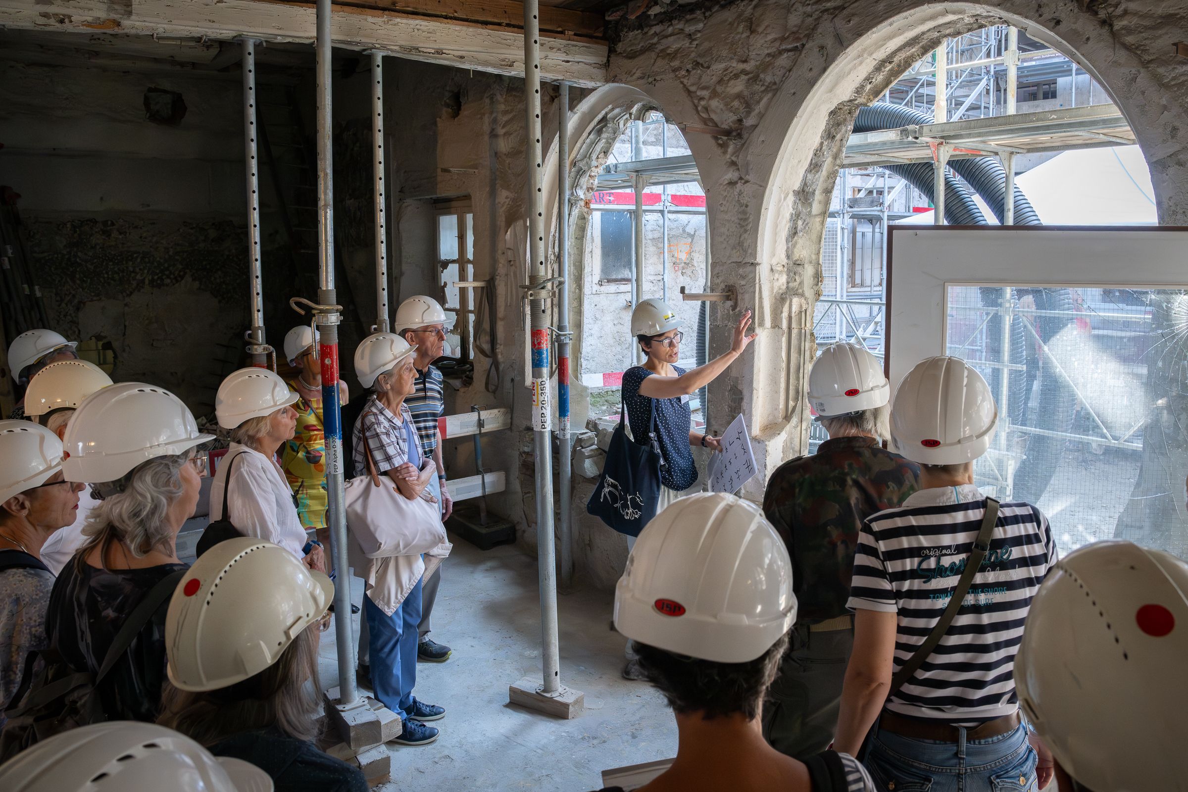 Historisches Stadthausgeviert, Schaffhausen, am 9. September 2023